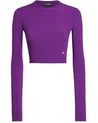 Dolce & Gabbana - Trui Met Logoplakkaat - Lyst