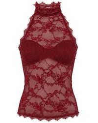 OW Collection - Selah Floral-Lace Top - Lyst