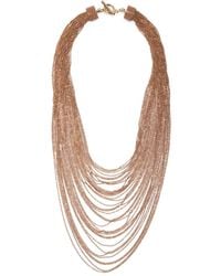 Fabiana Filippi - Multi-chain Bead Necklace - Lyst
