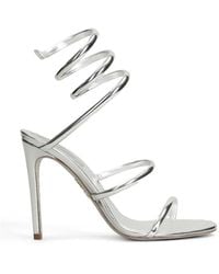 Rene Caovilla - Cleo Metallic Sandals - Lyst