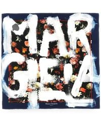 Maison Margiela - Floral-Print Silk Scarf - Lyst
