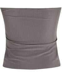 Coperni - Multi-Buckle Strapless Top - Lyst