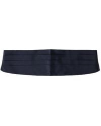 Caruso - Silk Pleated Cummerbund - Lyst