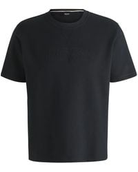 BOSS - Logo-Embroidered T-Shirt - Lyst