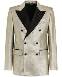 Dolce & Gabbana - Double-Breasted Blazer - Lyst