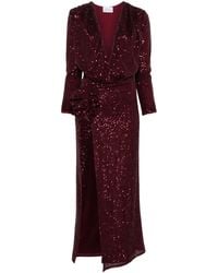 Ana Radu - Sequin-Embellished Bodysuit And Skirt Set - Lyst