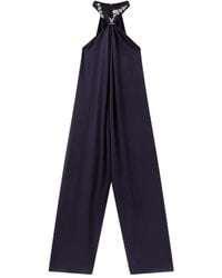 Stella McCartney - Ball-Chain Halterneck Jumpsuit - Lyst