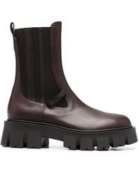 Premiata - Side-Panel Ankle Boots - Lyst