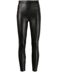 Spanx - Like Leather High-rise Skinny Pants - Lyst