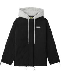 Mini Cream - Hooded Quilted Jacket - Lyst