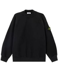 Stone Island - 6100053 Tubular Cotton Fleece Sweatshirt - Lyst