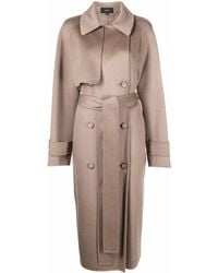 JOSEPH - Double-breasted Trench-coat - Lyst