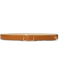 Tory Burch - Cinturón Con Hebilla Del Logo - Lyst