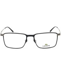 Lacoste - Rectangle-Frame Glasses - Lyst