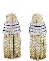 HYT Jewelry - Embellishment Diamond Earrings - Lyst