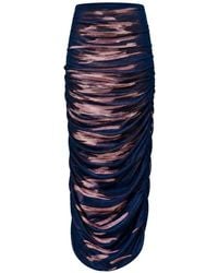 Ph5 - Nile Lake Ruched Long Skirt - Lyst