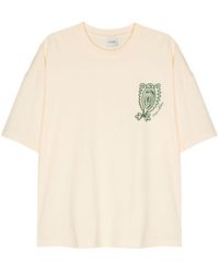 Nanushka - Wren T-shirt Van Biologisch Katoen - Lyst