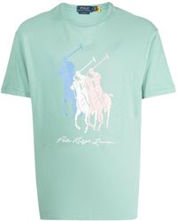 Polo Ralph Lauren - Polo Pony-print Cotton T-shirt - Lyst