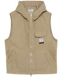 Roy Rogers - Workwear X Engineered Garments Hooded Zip-Fastening Vest - Lyst