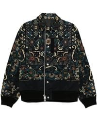 Sacai - Paisley-Print Zip-Front Jacket - Lyst