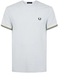 Fred Perry - Twin-Tipped Laurel Wreath T-Shirt - Lyst