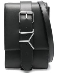 Y. Project - Logo-Plaque Leather Shoulder Bag - Lyst