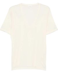 By Malene Birger - Amika V-Neck T-Shirt - Lyst
