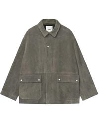 Nanushka - Melesio Suede Jacket - Lyst