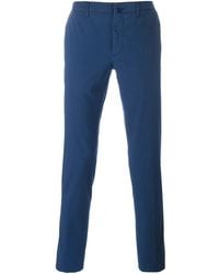 Incotex - Skinny-Chinos Mit Bügelfalten - Lyst