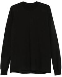 Rick Owens - Long-Sleeve Crew-Neck Cotton T-Shirt - Lyst