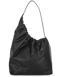 Aesther Ekme - Demi Lune Cloud Ruched Leather Shoulder Bag - Lyst