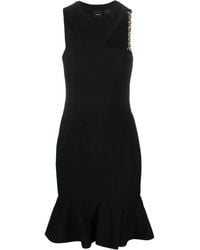 Pinko - Cut-Out Knitted Minidress - Lyst