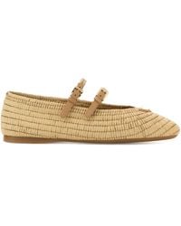 Prada - Ballerine Con Design Intrecciato - Lyst