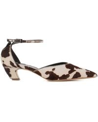 Le Monde Beryl - Pointed-Toe Ankle-Strap Pumps - Lyst