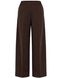 MEIMEIJ - Elasticated Wide-Leg Trousers - Lyst