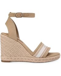 Tommy Hilfiger - Espadrilles Compensées En Toile - Lyst