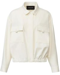 Fabiana Filippi - Veste Bomber À Ourlet Élastiqué - Lyst