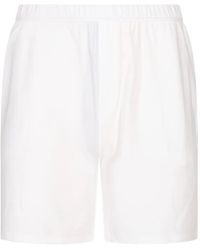 Kiton - Elasticated-Waistband Pajama Shorts - Lyst