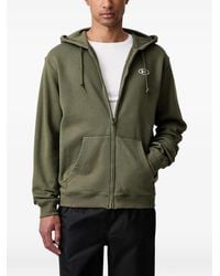 Under Armour - Logo-Embroidered Zip-Up Hoodie - Lyst