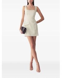 Willa - Button-Embellished Flap-Pocket Mini Dress - Lyst