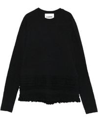 Jil Sander - Wool-Blend Sweatshirt - Lyst
