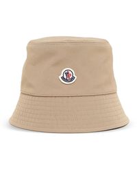 Moncler - Fischerhut Mit Logo-Patch - Lyst