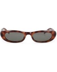 Saint Laurent - Sl 557 Shade Plump Sunglasses - Lyst