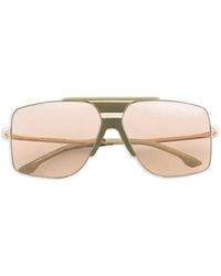 Victoria Beckham - Oversized Geometric-Frame Sunglasses - Lyst