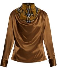 Burberry - Blouses - Lyst