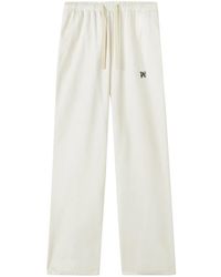 Palm Angels - Off- Jogging Trousers With Monogram - Lyst