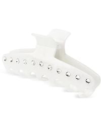 Maison Michel - Crystal-Embellished Claw Hair Clip - Lyst