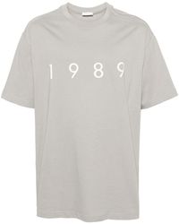 1989 STUDIO - T-shirt en coton à logo imprimé - Lyst