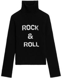 Zadig & Voltaire - Rock & Roll High-Neck Sweater - Lyst