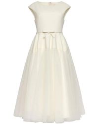 Cinq À Sept - Bow Tulle Dress - Lyst